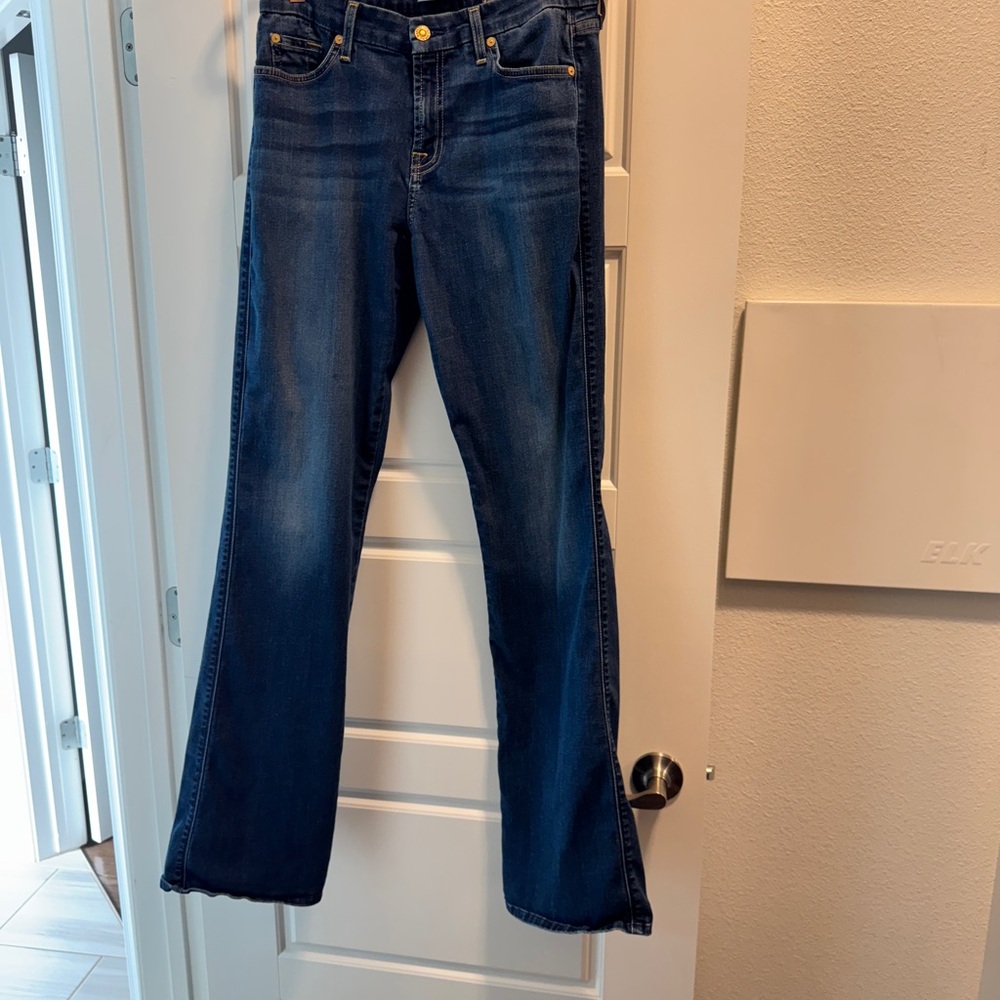7 for all mankind Kimmie b(air) jeans size 29 - Picture 2 of 5